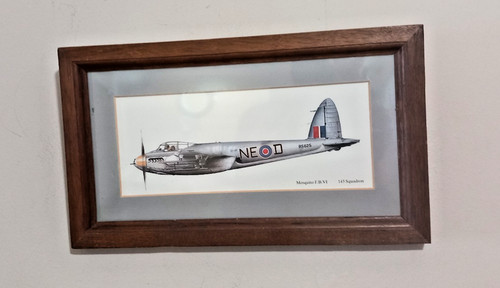 Aviation history picture print
