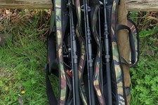 Patriot 10ft Padded 3 Rod Camo