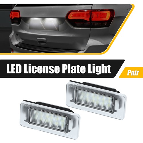 Pair led license plate light - license,