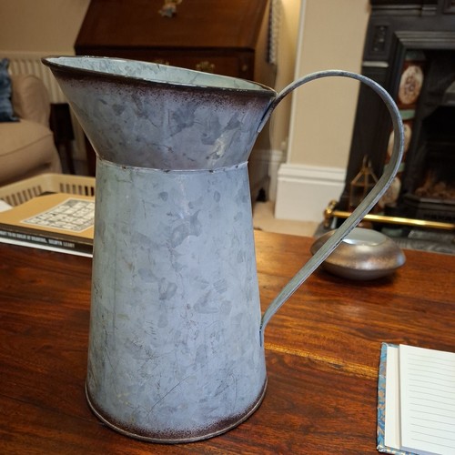 Galvanised jug - ,