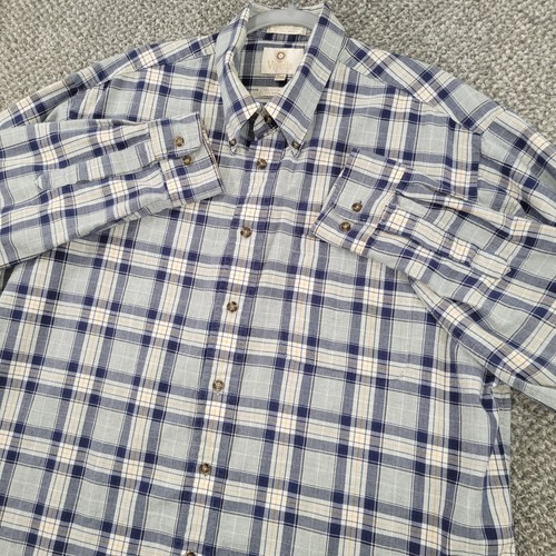 Viyella mens plaid button - mens, xl