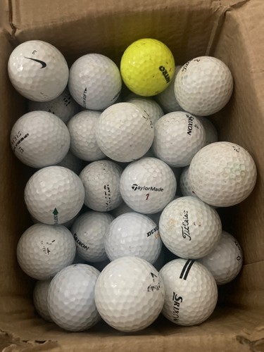 Mixed used golf balls - 25, –