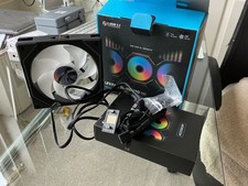 4 x 120mm Lian Li UNI FAN SL-INF, Black, ARGB, + Connect 3