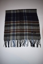 DAKS scarf classic grey and