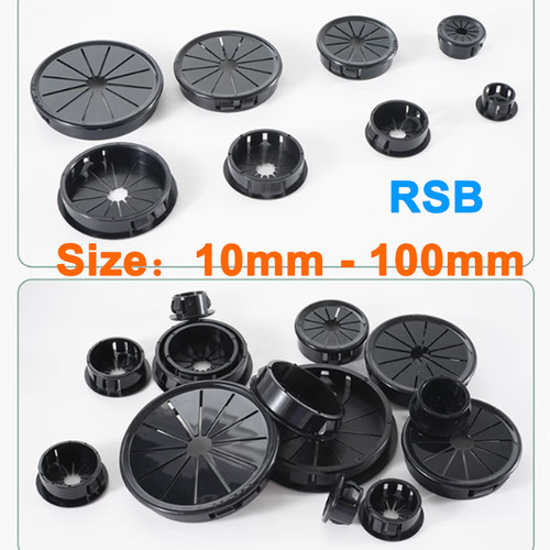 100mm plastic grommet pc - -,