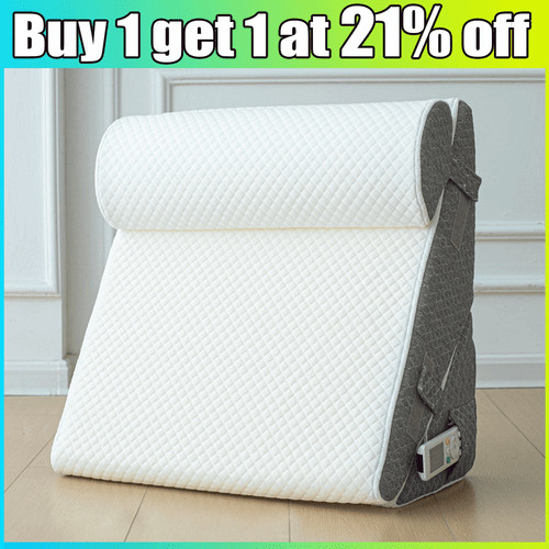 Bed wedge pillow support - bed,