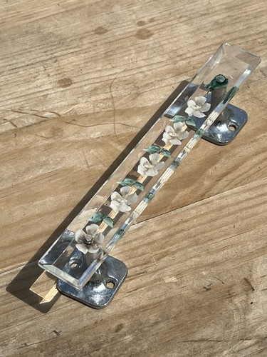 1960 floral lucite and - 1960’s,