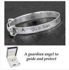 Christening Baby Bangle Silver