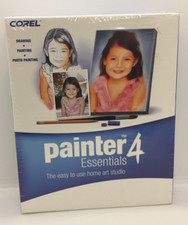 Corel Painter 4 Essentials for Win 2000/XP/Vista Mac OS X 10.4.x NEW