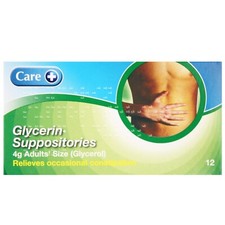 GLYCERIN SUPPOSITORIES 4G |