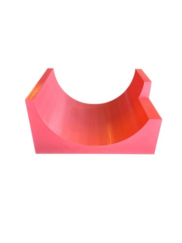 Fingerboard half pipe obstacle - fingerboard,