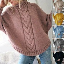 Sweater Women Batwing Outdoor