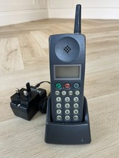 Vintage BT Jet Mobile Phone (circa 1992) With Desk Charger