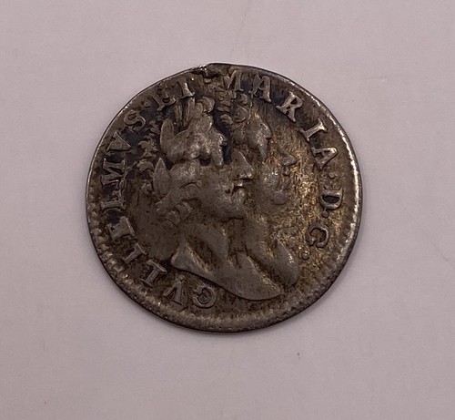 1689 maundy fourpence - fourpence, 4d
