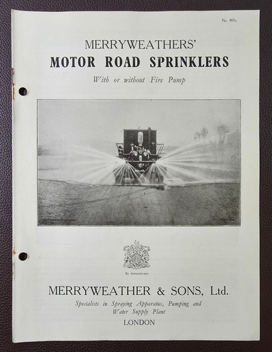 1930 merryweather fire - merryweather, engine