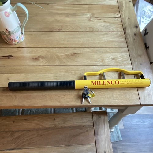 Milenco steering wheel lock - steering,