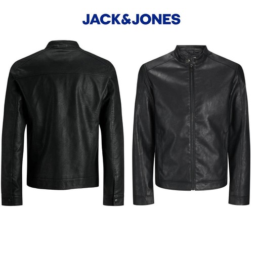 Jack jones mens pu - &, jacket