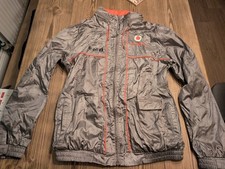 Vodaphone Mercedes Benz F1 Motorsport Jacket Silver Orange Adult Size L