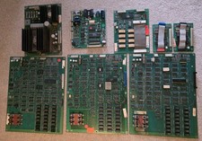 Rare Original Williams STARGATE 1980s Arcade Boards and power supply.