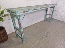 Vintage Reclaimed Blue Indian