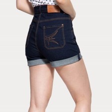Queen Kerosin Denim Shorts -