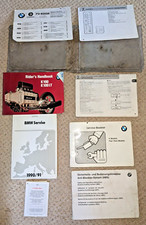 BMW K100 Riders Handbook Service booklet operation manual