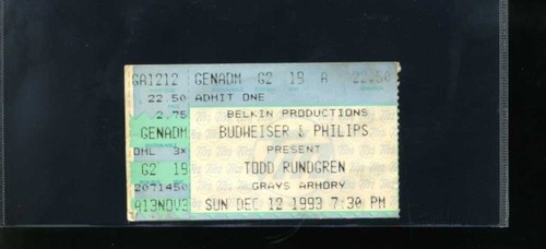 Used concert ticket - concert, stubs
