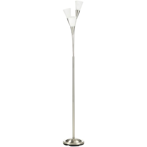 Homcom light upright floor - homcom, 3-light