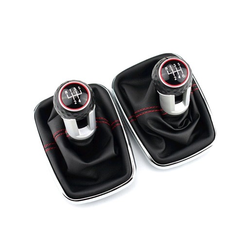 Leather gear shift knob 6 - leather,
