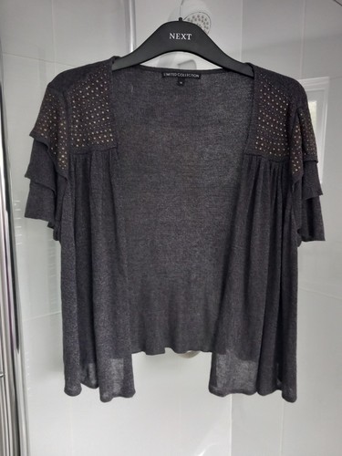 Cardigan bolero shrug grey - shrug,