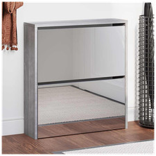 Shoe Cabinet Grey Sonoma