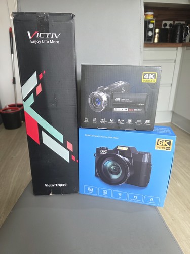 Video camera 64mp photo 4k - 4k,