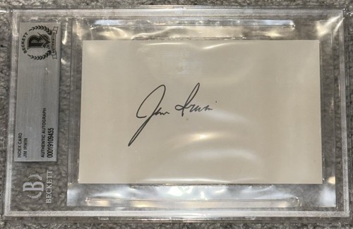 Jim irwin hand signed index - hand,
