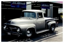 1950s Silver Gray Ford F-100