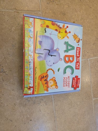 Head tail abc floor puzzle - floor,
