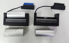 2x Sinclair ZX Spectrum Thermal Printer ZX81 & 48K with 3 paper rolls - Untested