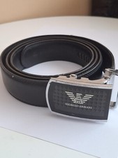 Giorgio Armani Mens leather belt