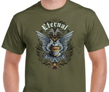 Men's Knight Armour  Angel Wings Battle Medieval Eternal Axe Weapon War