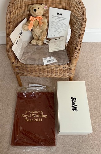Steiff retired bear - steiff,