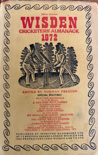 Wisden cricketers almanack - wisden,