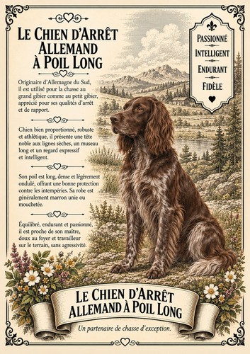 Long haired german pointer - long-haired,