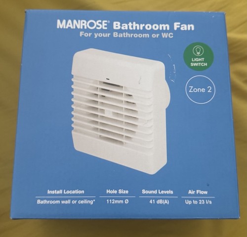 Extractor fan manrose - extractor,