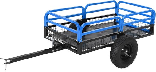 Steel garden trolley cart atv - garden,