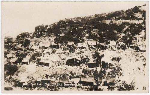 Gallipoli dardanelles dug outs - gallipoli, dug-outs
