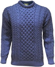 Irish 100% Merino Wool Aran