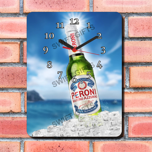 Peroni design wall clock new - design,