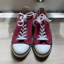 Dunlop Maroon & White Low Top