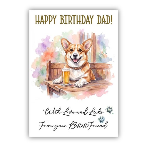 Cardigan welsh corgi birthday - cardigan,