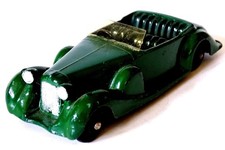 Dinky Toys No.38C Lagonda Tourer Open Top Car (1946-1955) Green.