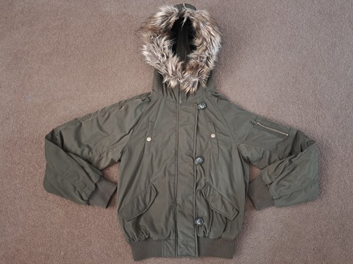 Primark fur hooded - primark, coat